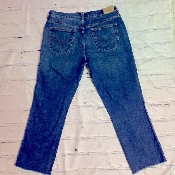 LEVIS 505 STRAIGHT JEANS. SIZE 10 MEDIUM. - Picture 2 of 5